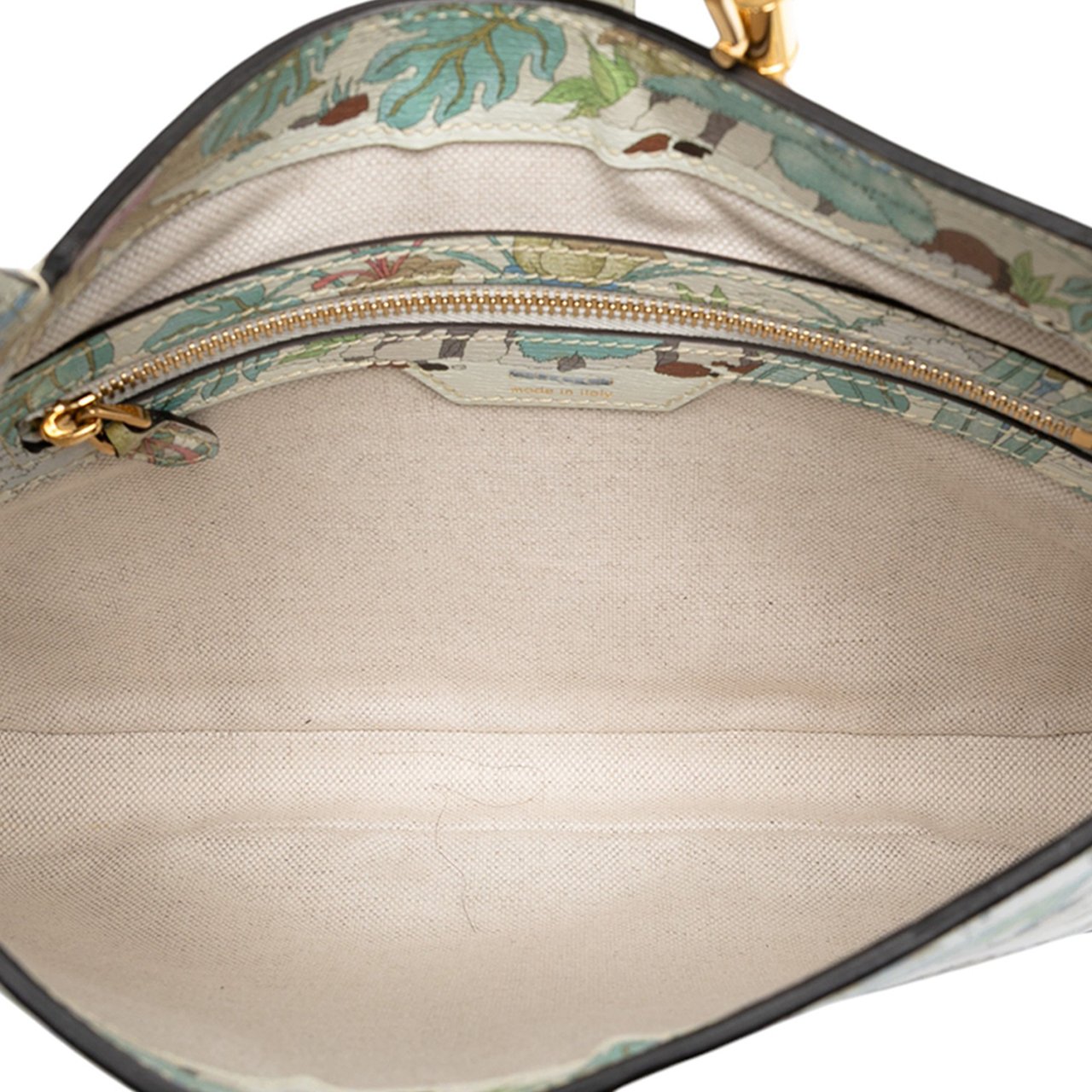 Gucci Small Calfskin Tiger Jackie 1961 Crossbody Blauw