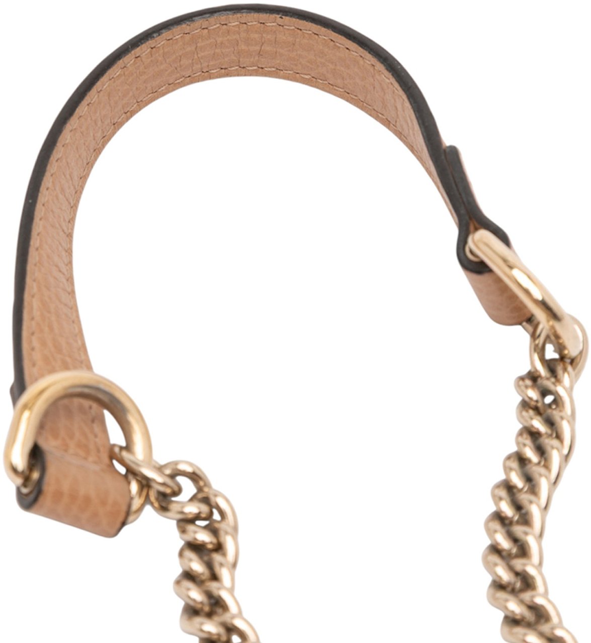 Gucci Small Dollar Calfskin Interlocking G Crossbody Bruin