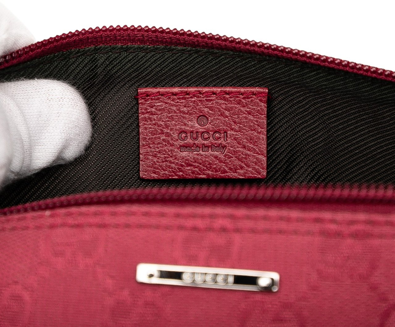 Gucci GG Canvas Boat Rood