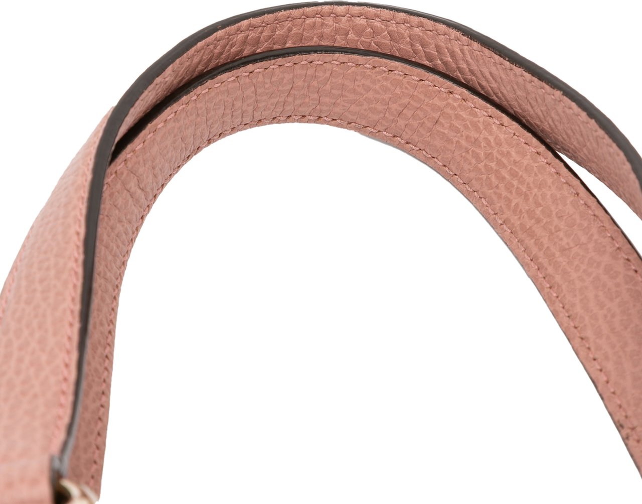 Gucci Leather Bamboo Tassel Satchel Roze