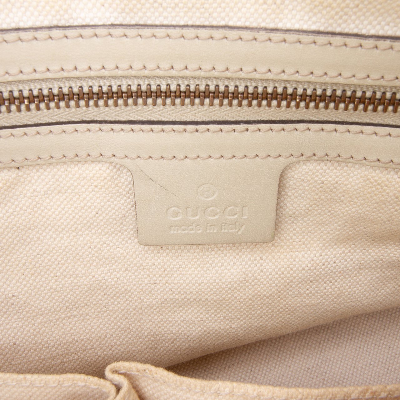 Gucci Medium Guccissima Scarlett Satchel Bruin