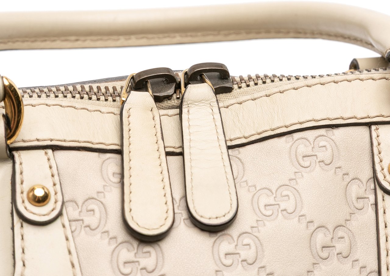 Gucci Medium Guccissima Scarlett Satchel Bruin