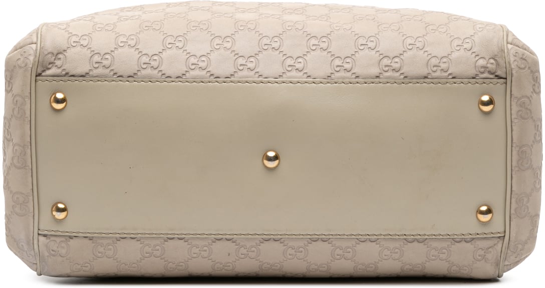 Gucci Medium Guccissima Scarlett Satchel Bruin