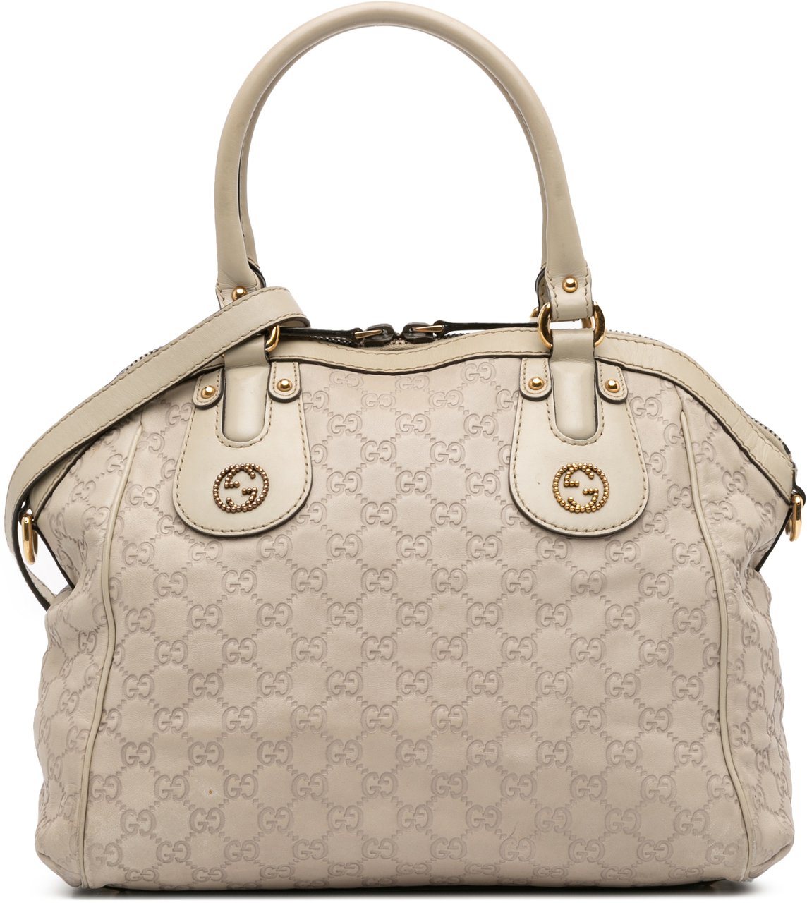Gucci Medium Guccissima Scarlett Satchel Bruin
