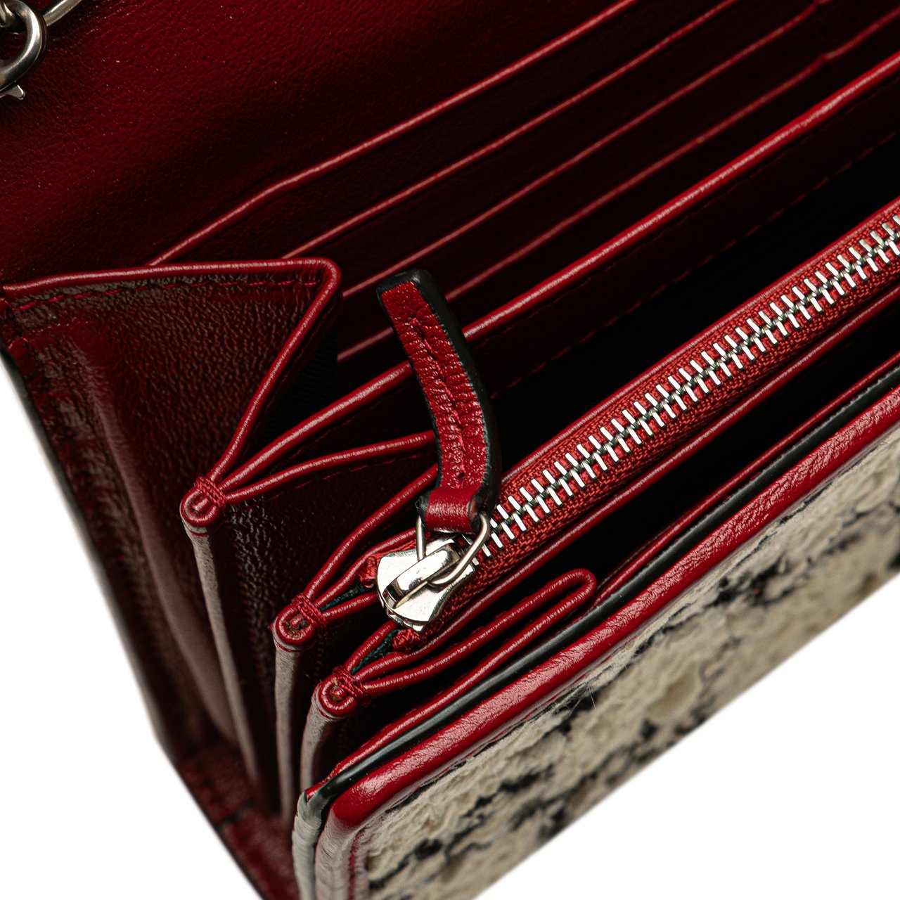 Gucci Mini GG Tweed Dionysus Wallet on Chain Wit