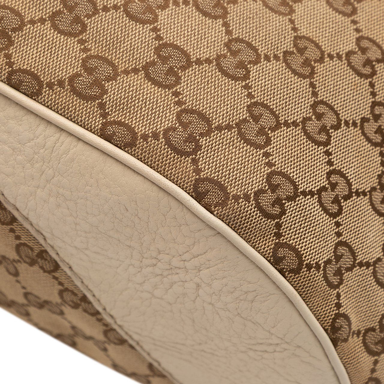 Gucci GG Canvas Charlotte Tote Bruin