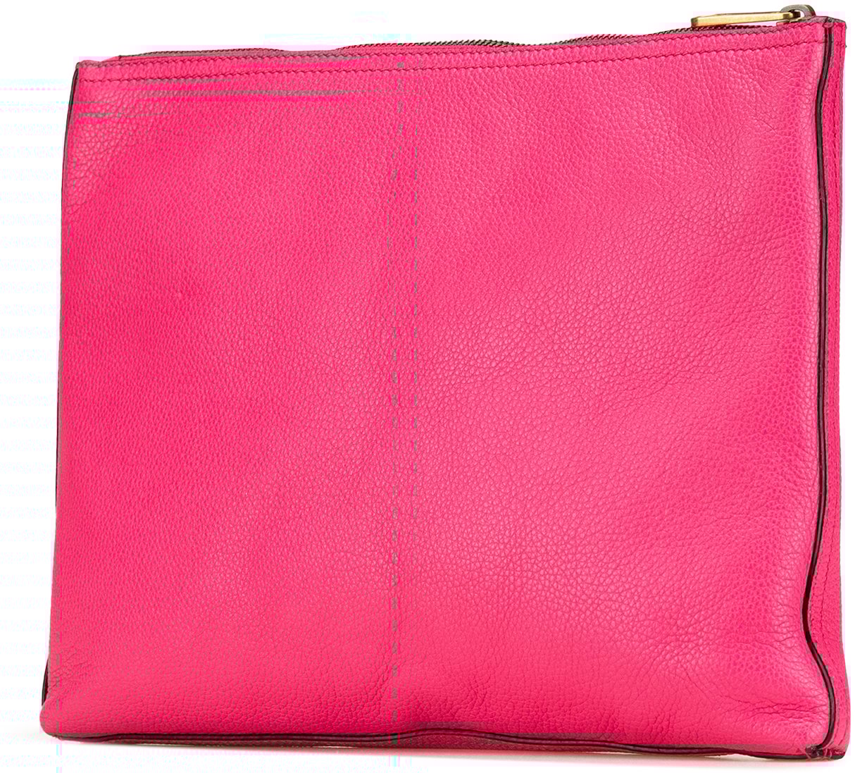Gucci Medium Leather Logo Portfolio Clutch Roze