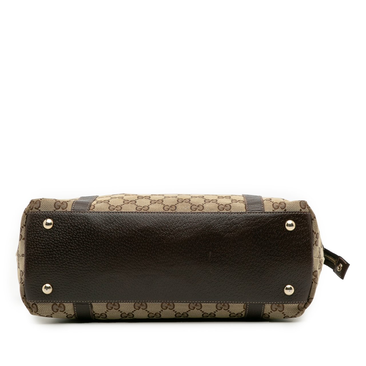 Gucci GG Canvas Abbey D Ring Tote Bruin