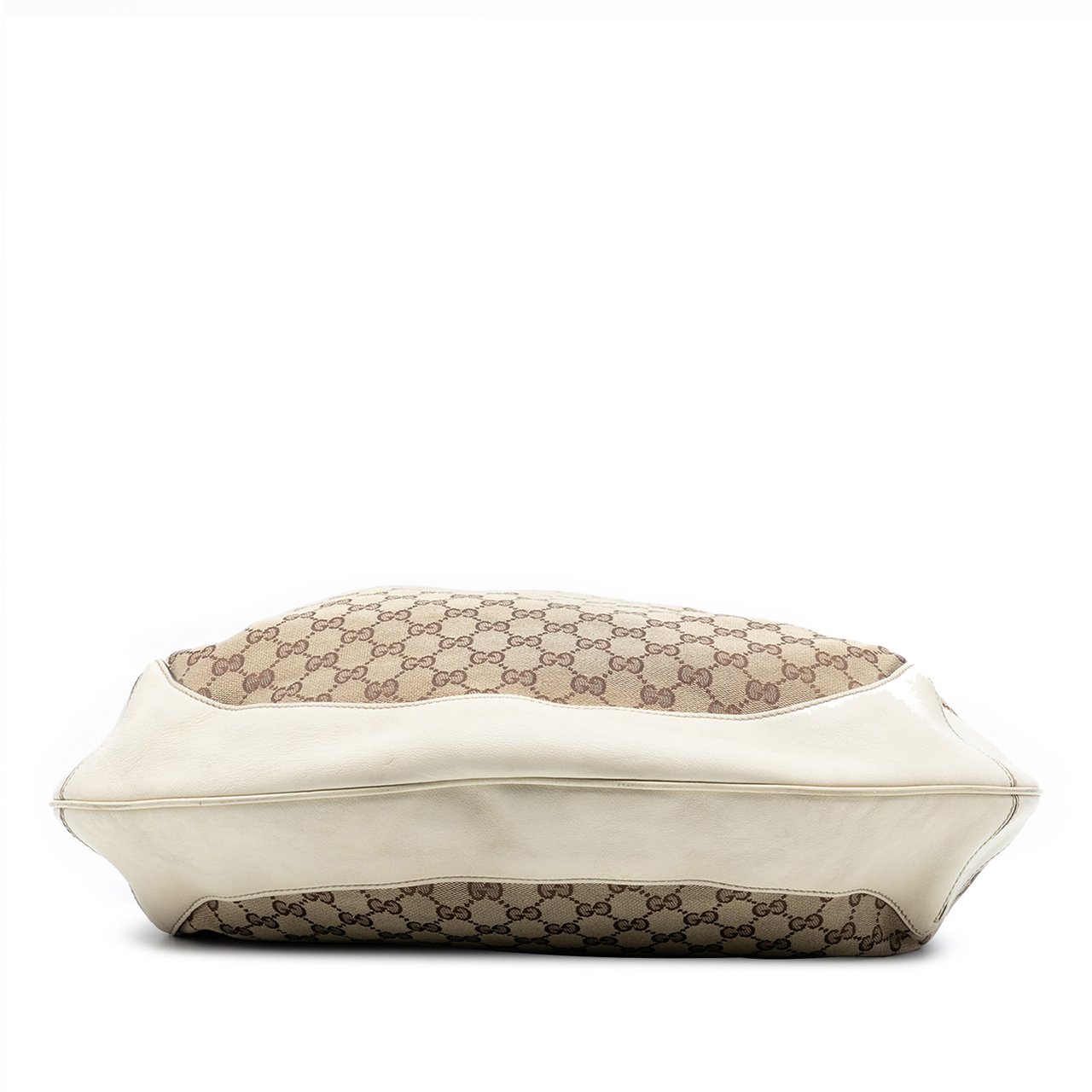 Gucci GG Canvas Peggy Bamboo Hobo Bruin