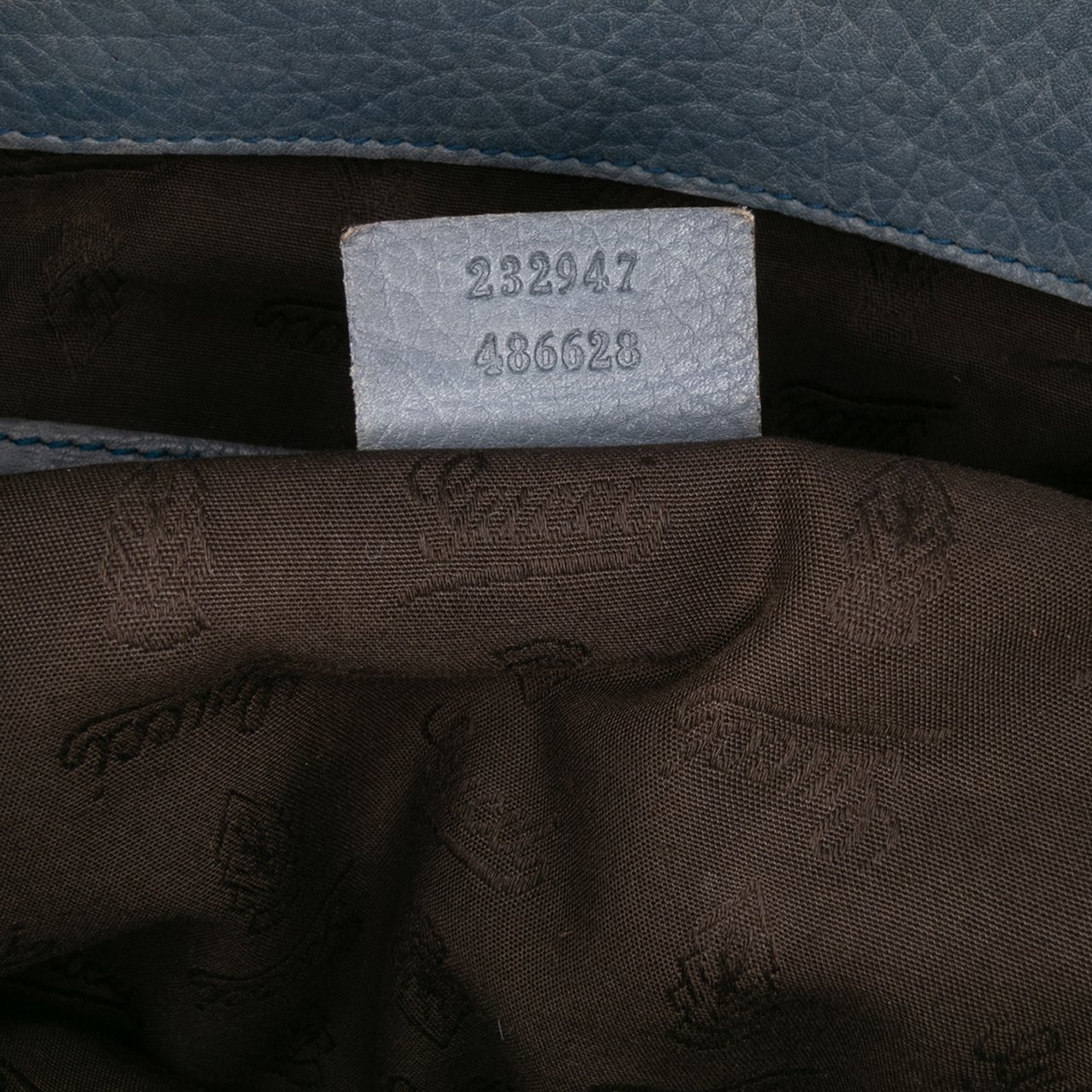 Gucci GG Canvas Bamboo Libeccio Tote Bruin