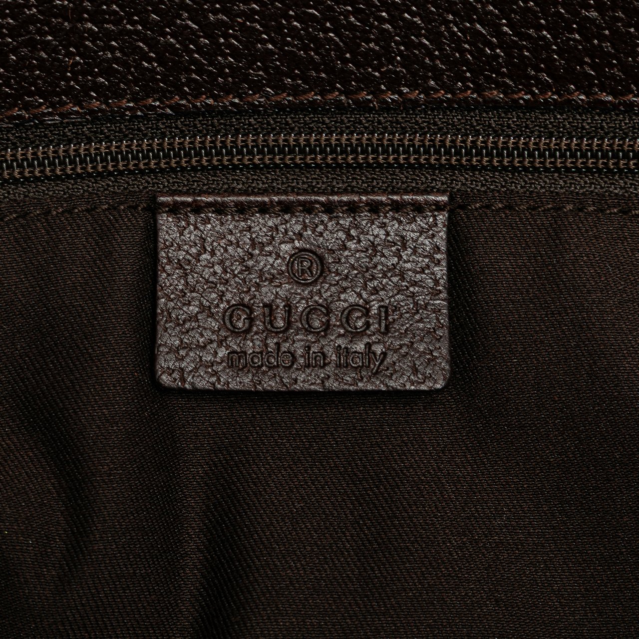 Gucci Large GG Canvas Eclipse Tote Bruin