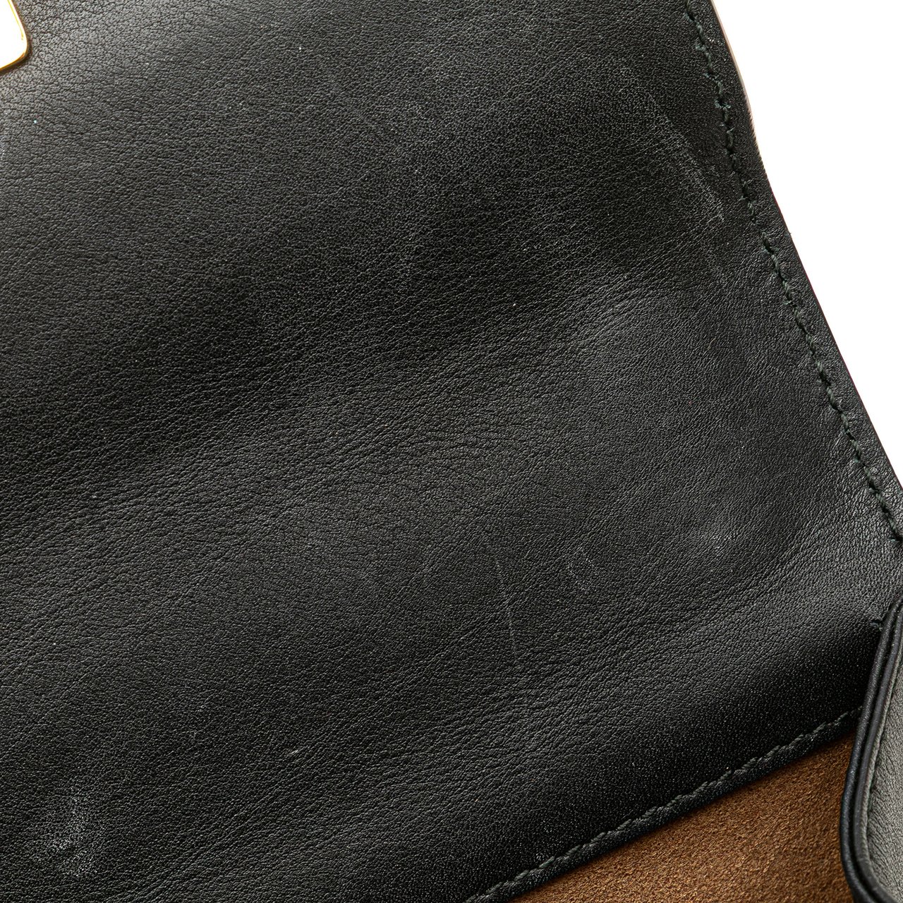 Gucci Small Leather Padlock Crossbody Zwart