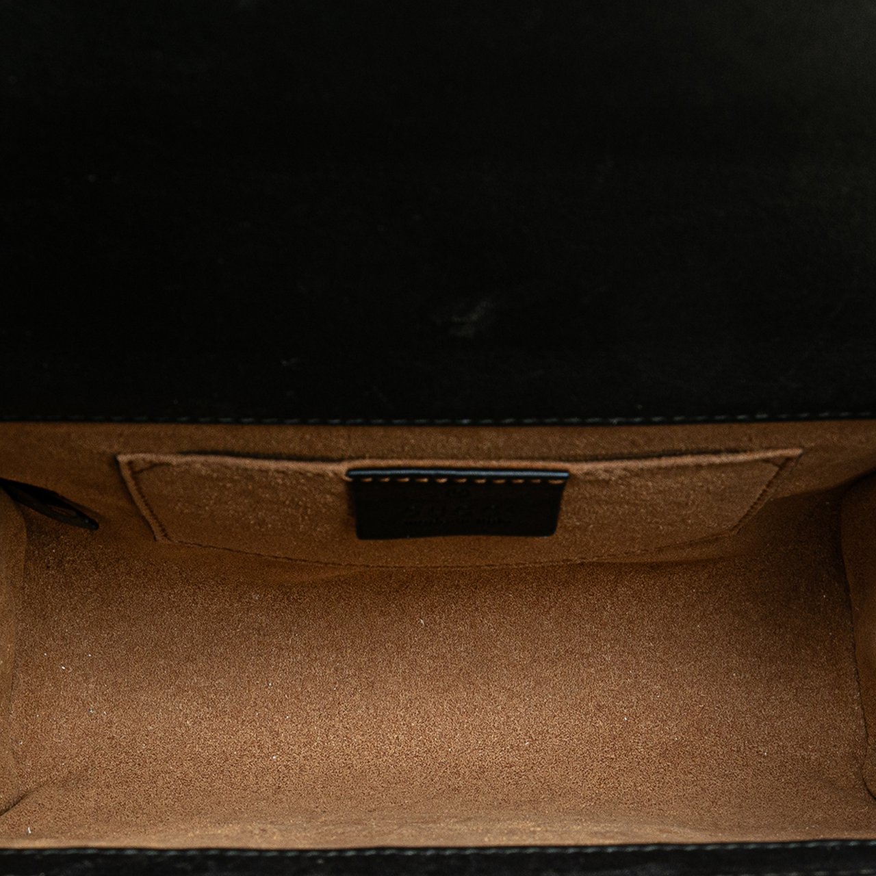Gucci Small Leather Padlock Crossbody Zwart