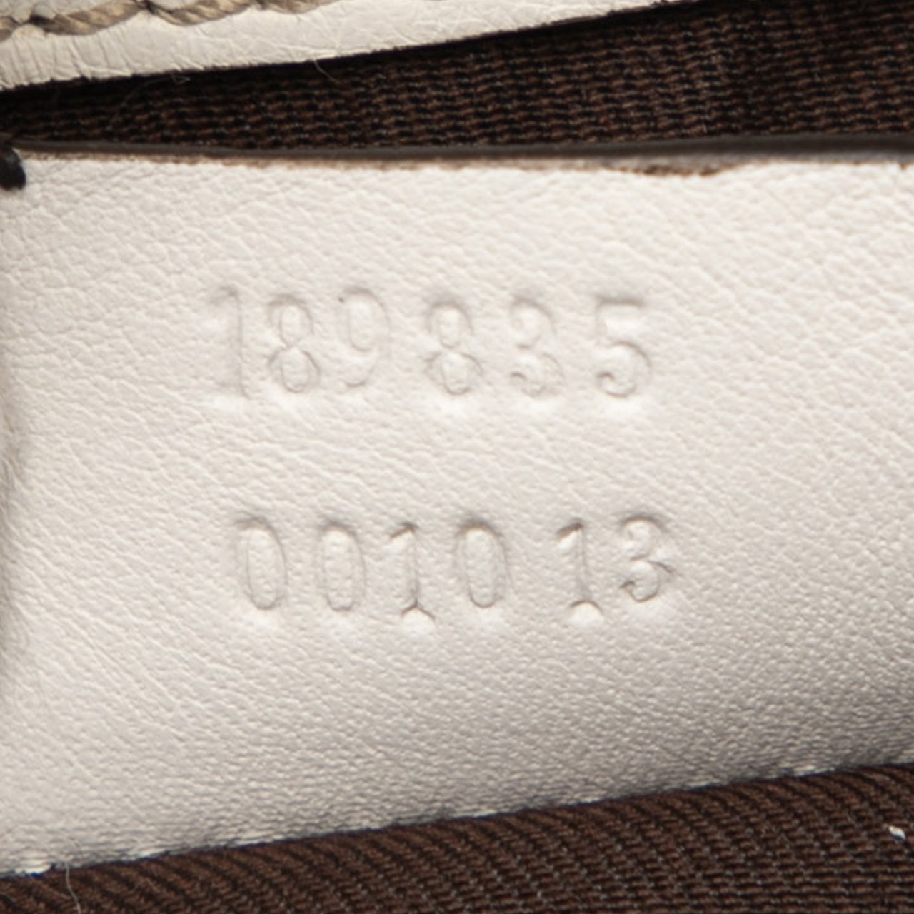 Gucci GG Canvas Abbey D Ring Shoulder Bag Bruin