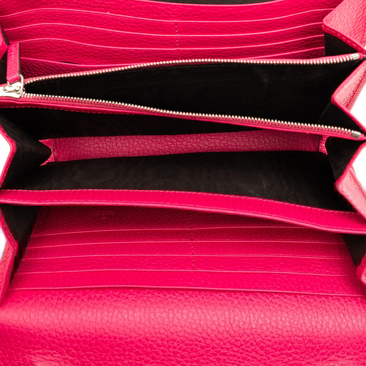 Gucci Mini Leather Dionysus Wallet on Chain Roze