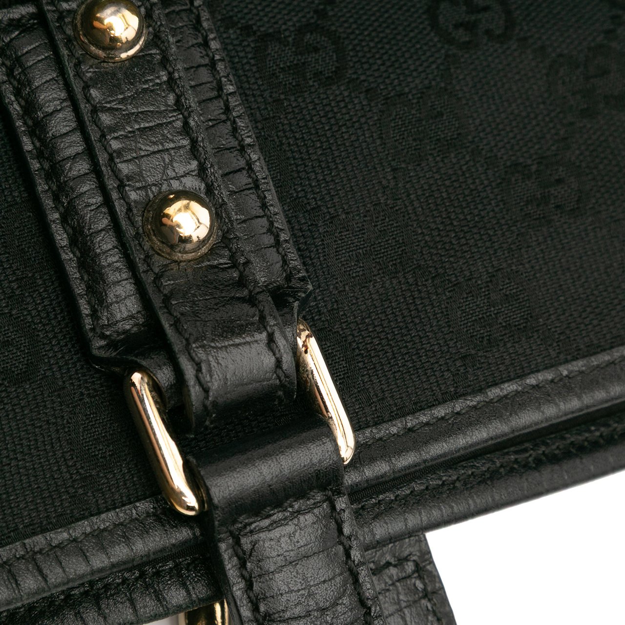 Gucci GG Canvas Jolicoeur Tote Zwart