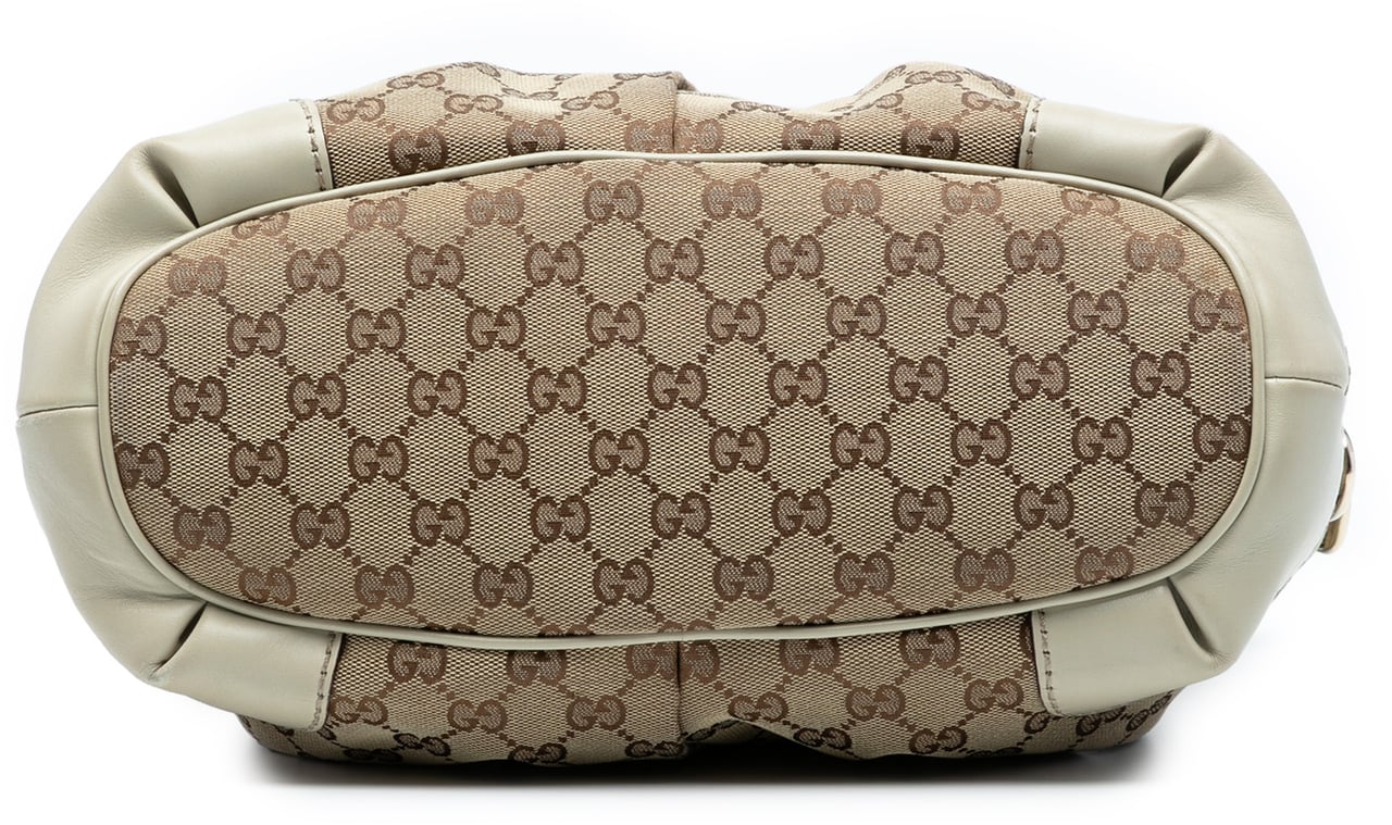 Gucci GG Canvas Sukey Satchel Bruin