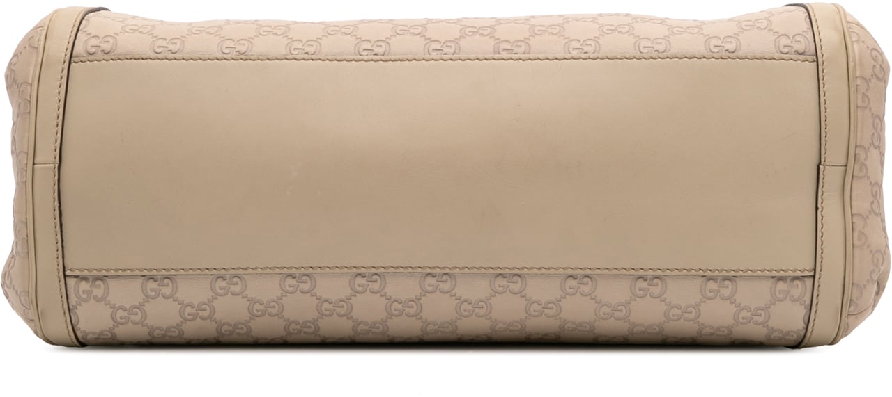 Gucci Guccissima Scarlett Shoulder Bag Bruin