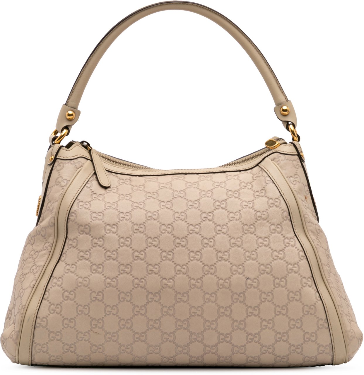 Gucci Guccissima Scarlett Shoulder Bag Bruin