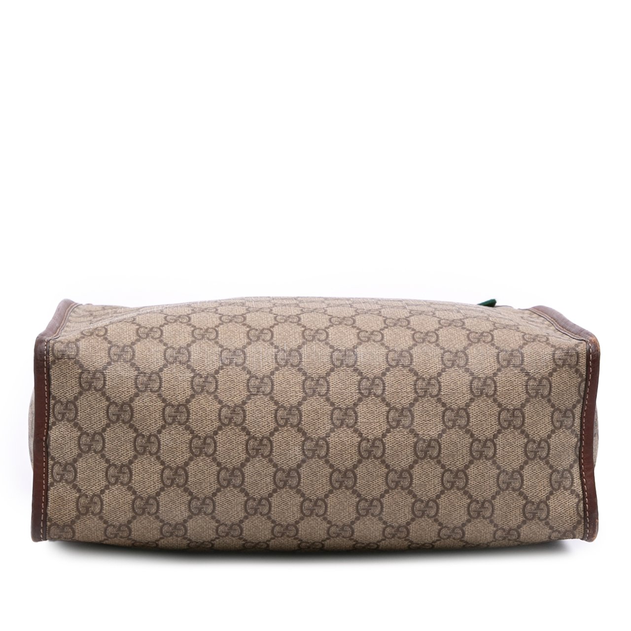 Gucci GG Supreme Web Tote Bruin