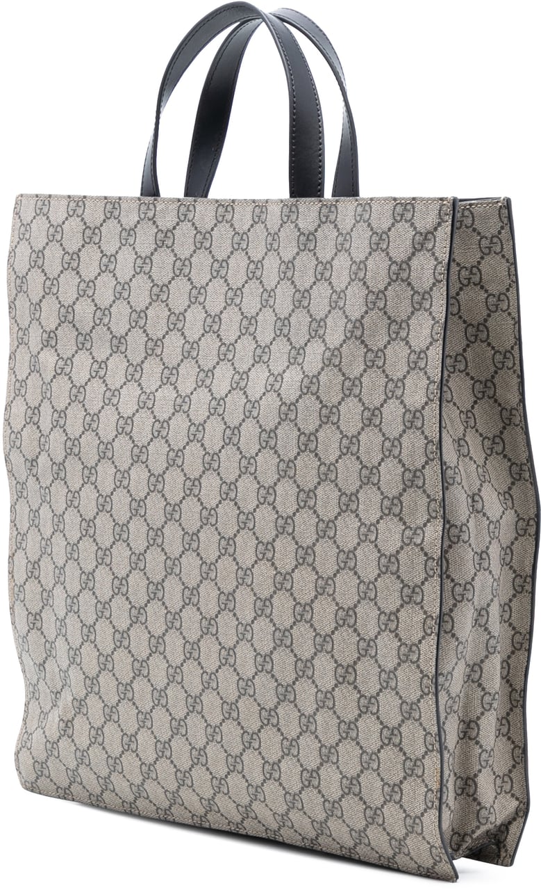 Gucci GG Supreme Convertible Soft Tote Bruin