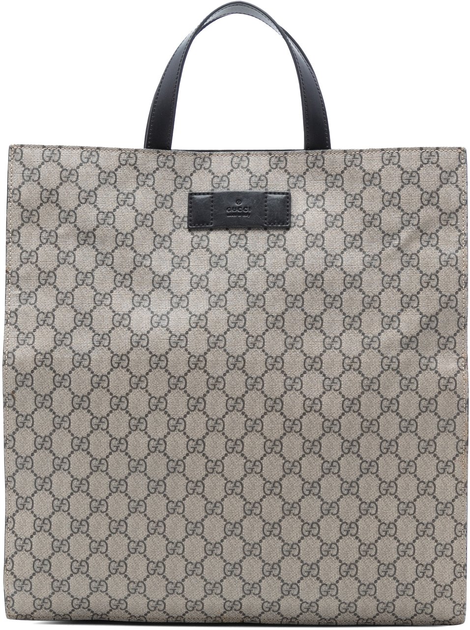 Gucci GG Supreme Convertible Soft Tote Bruin