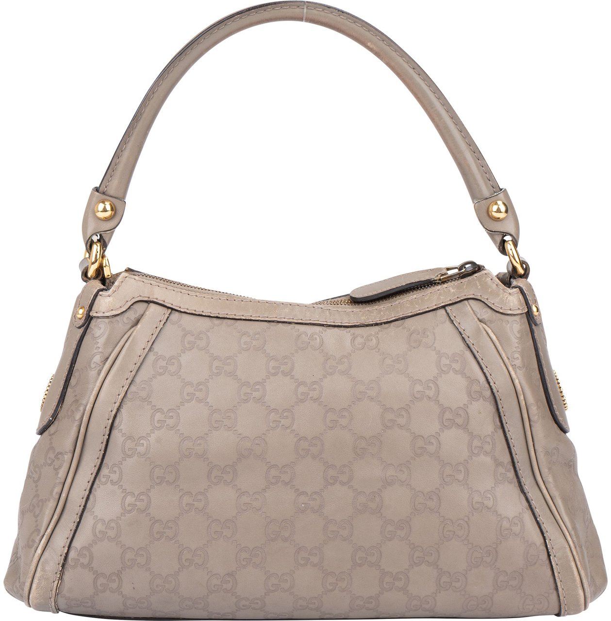 Gucci Gucci Leather GG Monogram Hobo Shoulder Bag Divers