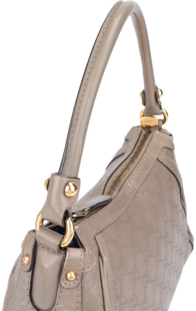 Gucci Gucci Leather GG Monogram Hobo Shoulder Bag Divers