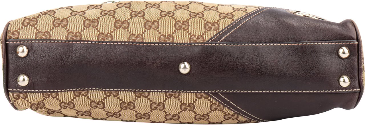 Gucci Gucci GG Monogram Handbag Bruin