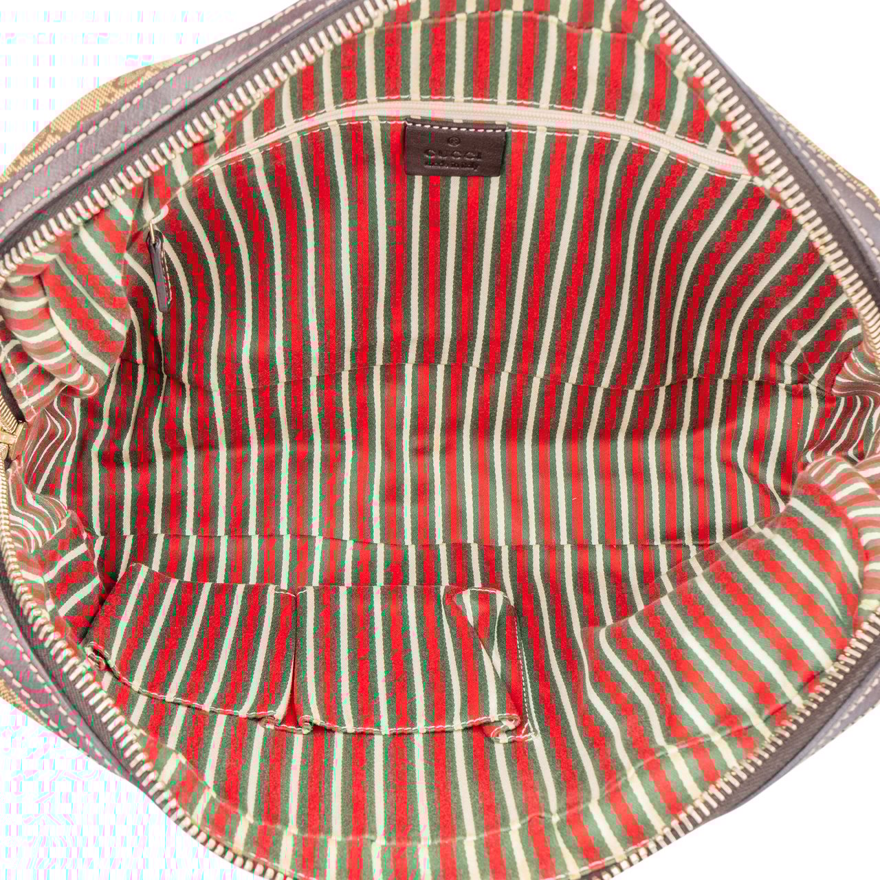 Gucci Gucci GG Monogram Handbag Bruin