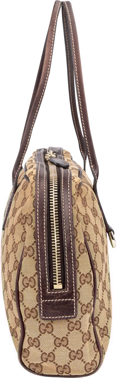 Gucci Gucci GG Monogram Handbag Bruin