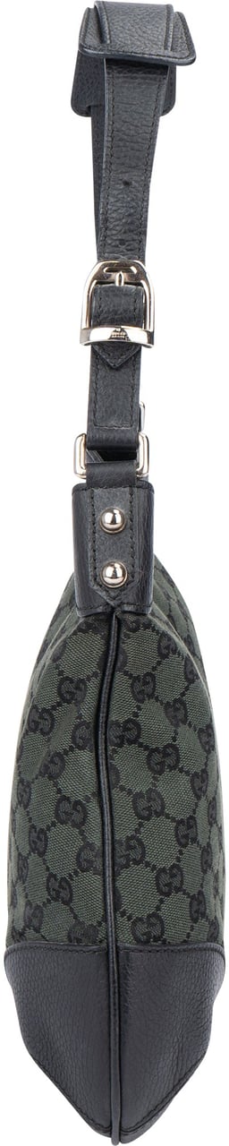 Gucci Gucci GG Monogram Shoulder Bag Zwart
