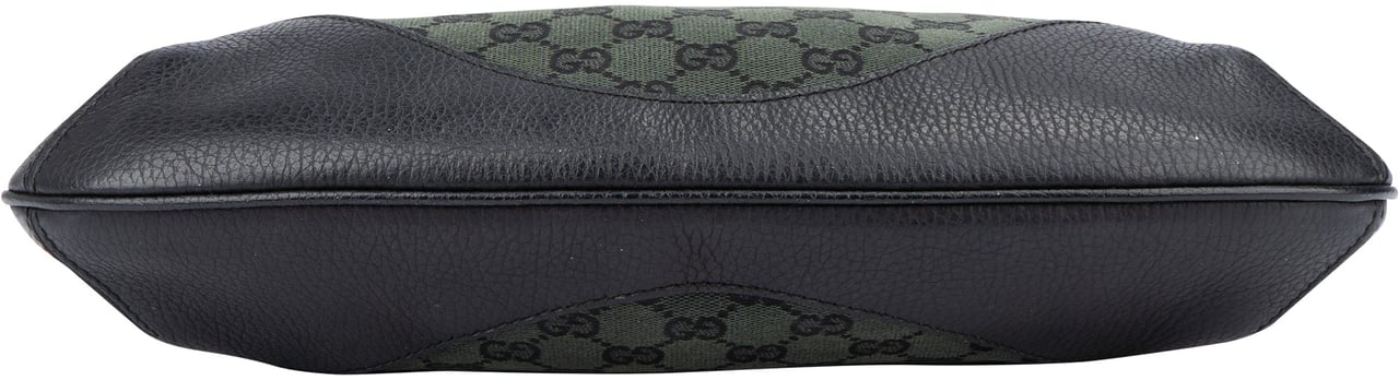 Gucci Gucci GG Monogram Shoulder Bag Zwart