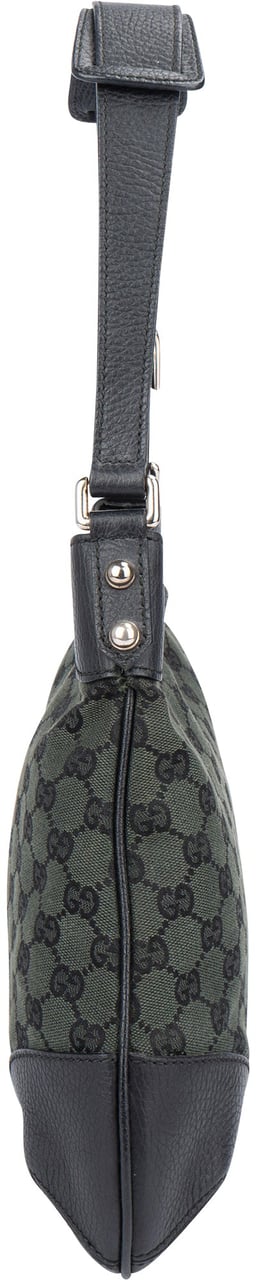 Gucci Gucci GG Monogram Shoulder Bag Zwart
