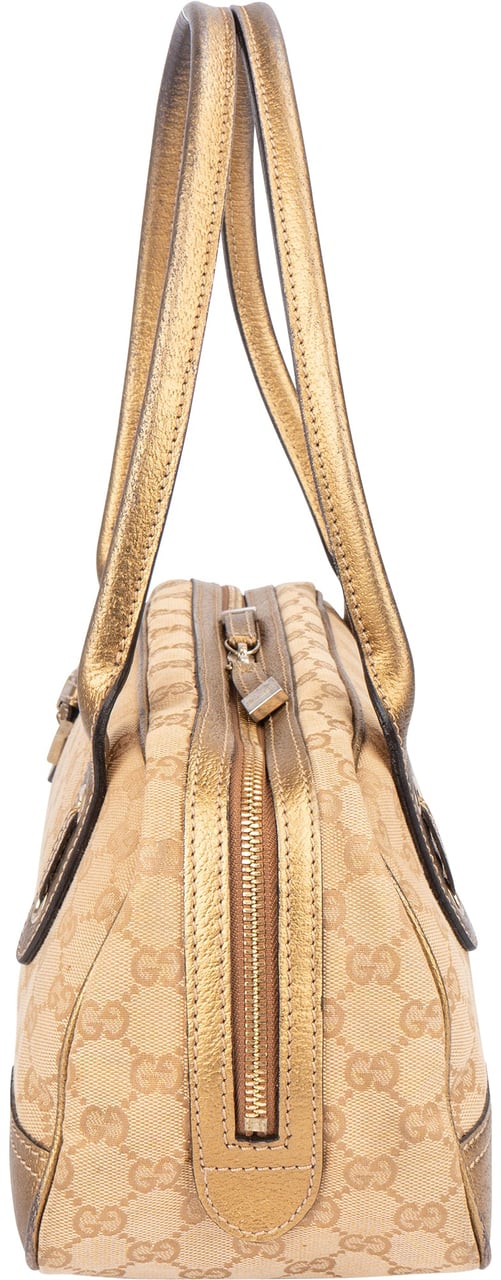 Gucci Gucci GG Monogram Princy Handbag Beige