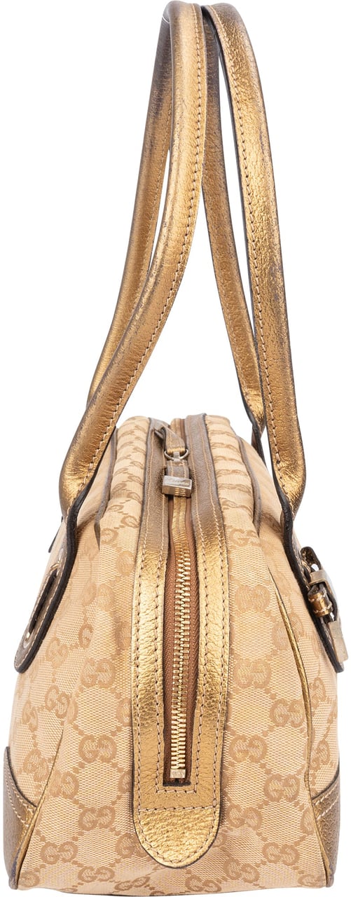 Gucci Gucci GG Monogram Princy Handbag Beige