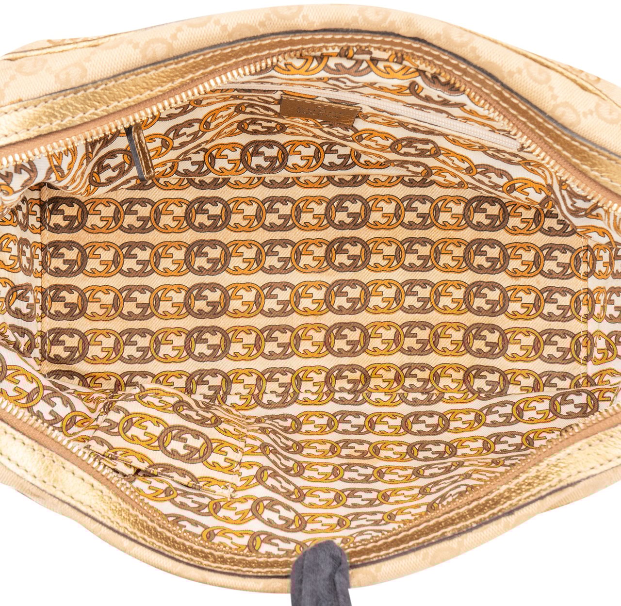 Gucci Gucci GG Monogram Princy Handbag Beige