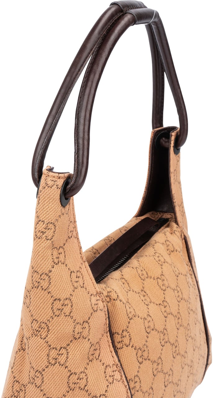 Gucci Gucci GG Monogram Shoulder Bag Bruin