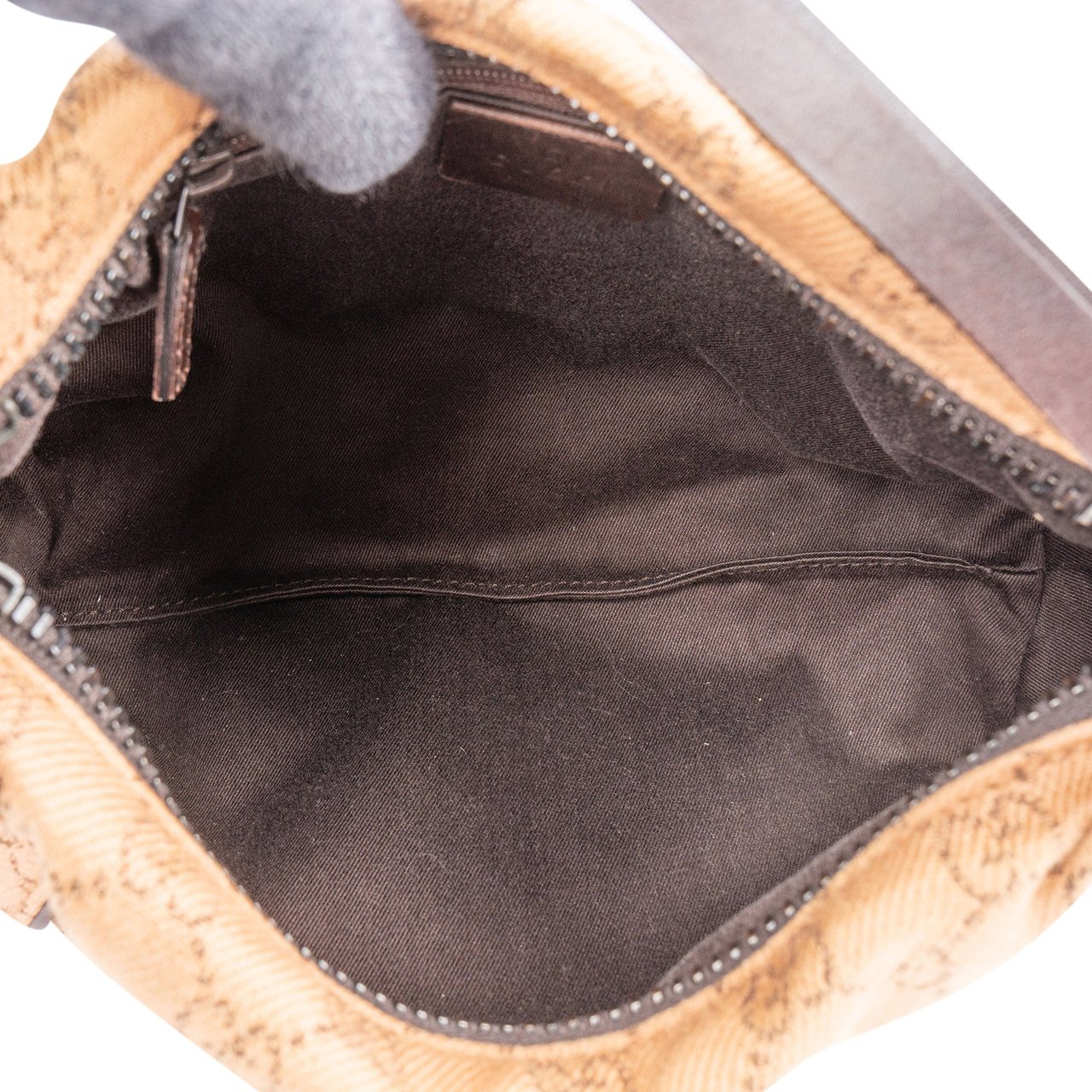 Gucci Gucci GG Monogram Shoulder Bag Bruin