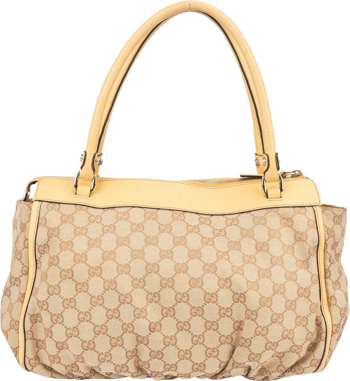 Gucci Gucci GG Monogram Abbey Handbag Bruin