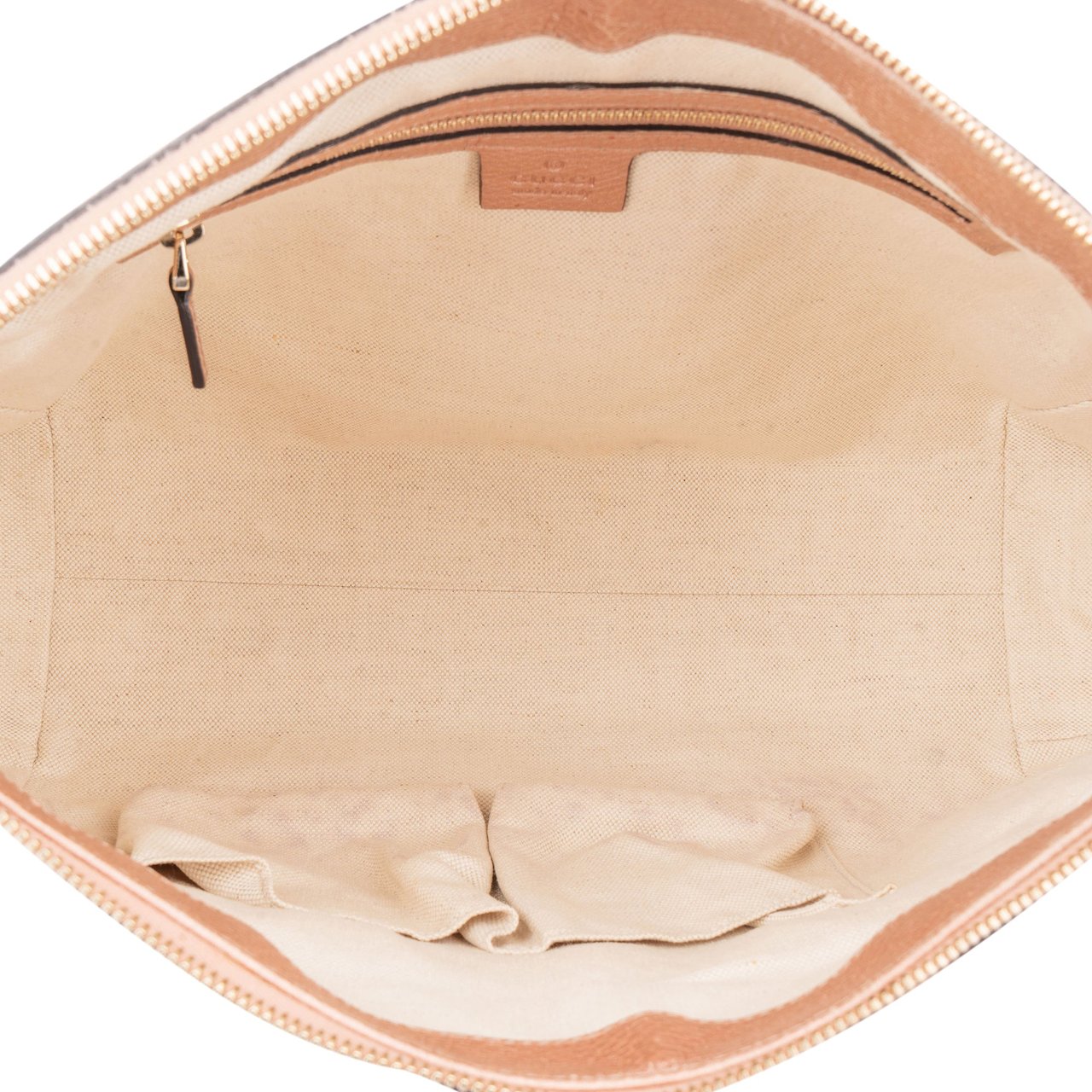 Gucci Gucci GG Monogram Bamboo Handbag Bruin