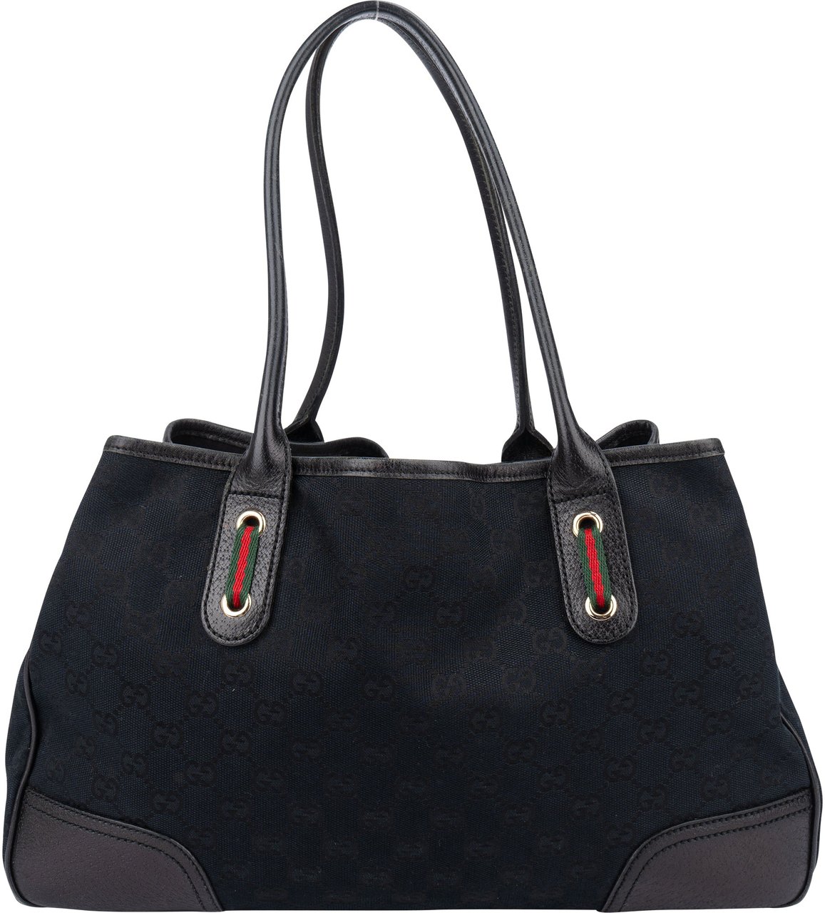 Gucci Gucci GG Monogram Princy Handbag Zwart
