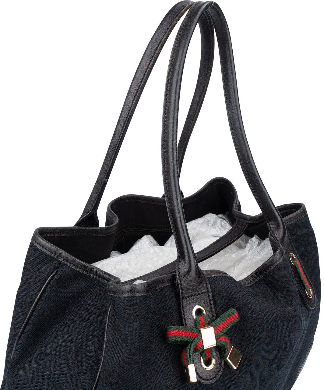 Gucci Gucci GG Monogram Princy Handbag Zwart