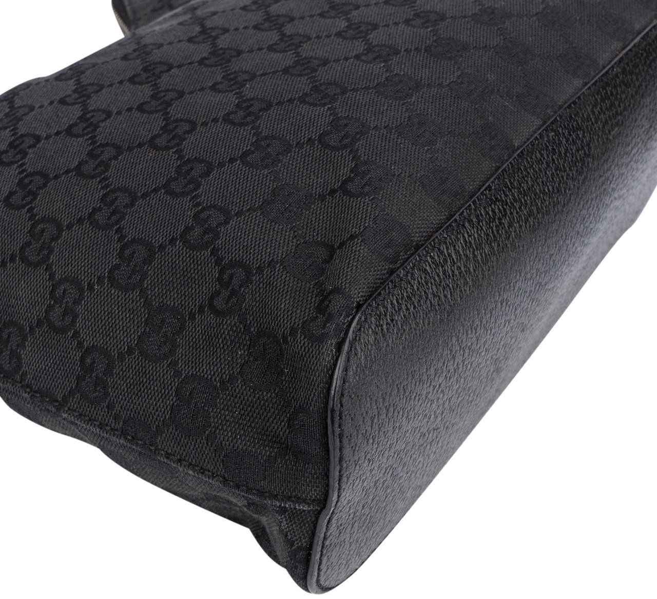 Gucci Gucci GG Monogram Shoulder Bag Zwart