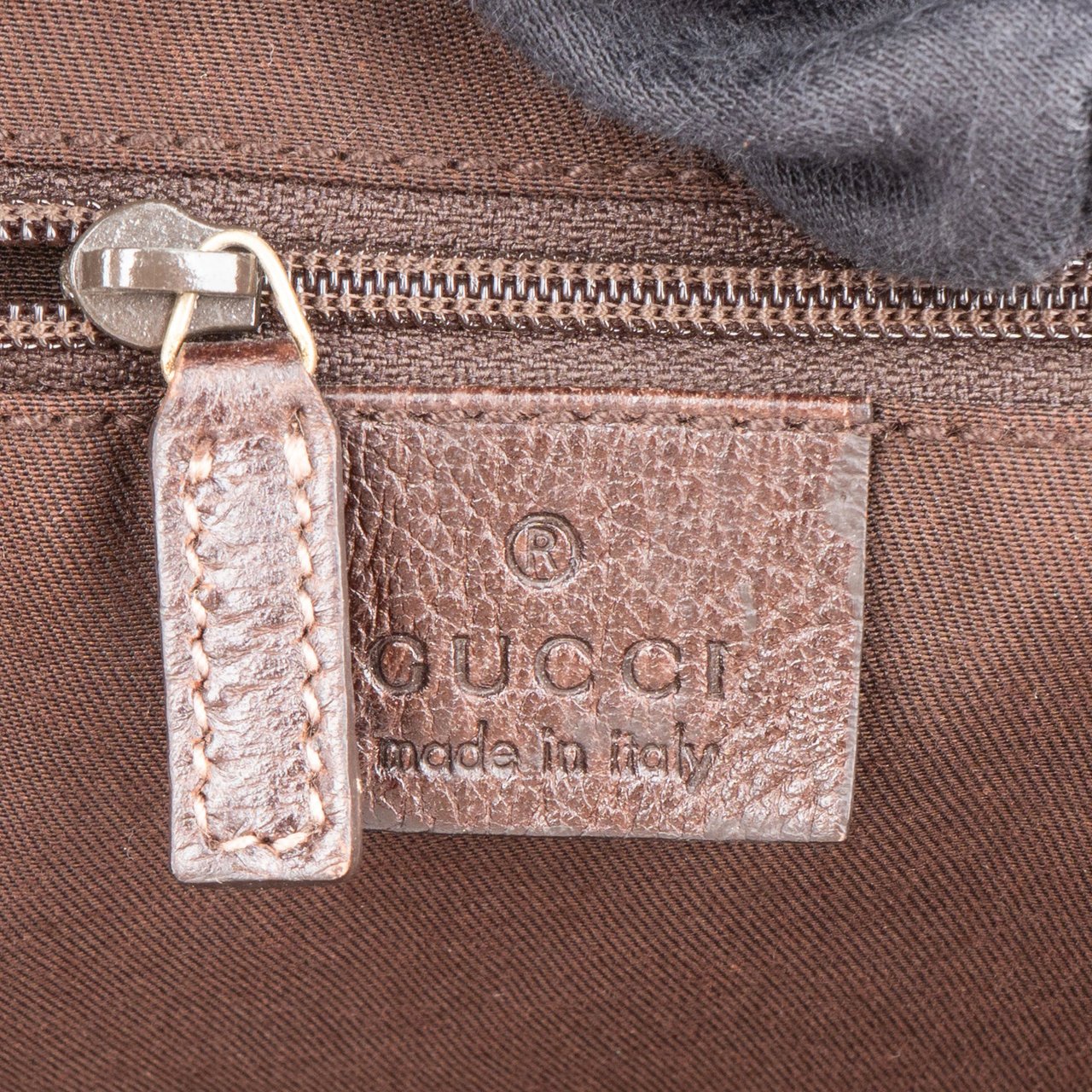 Gucci Gucci GG Monogram Abbey Handbag Bruin