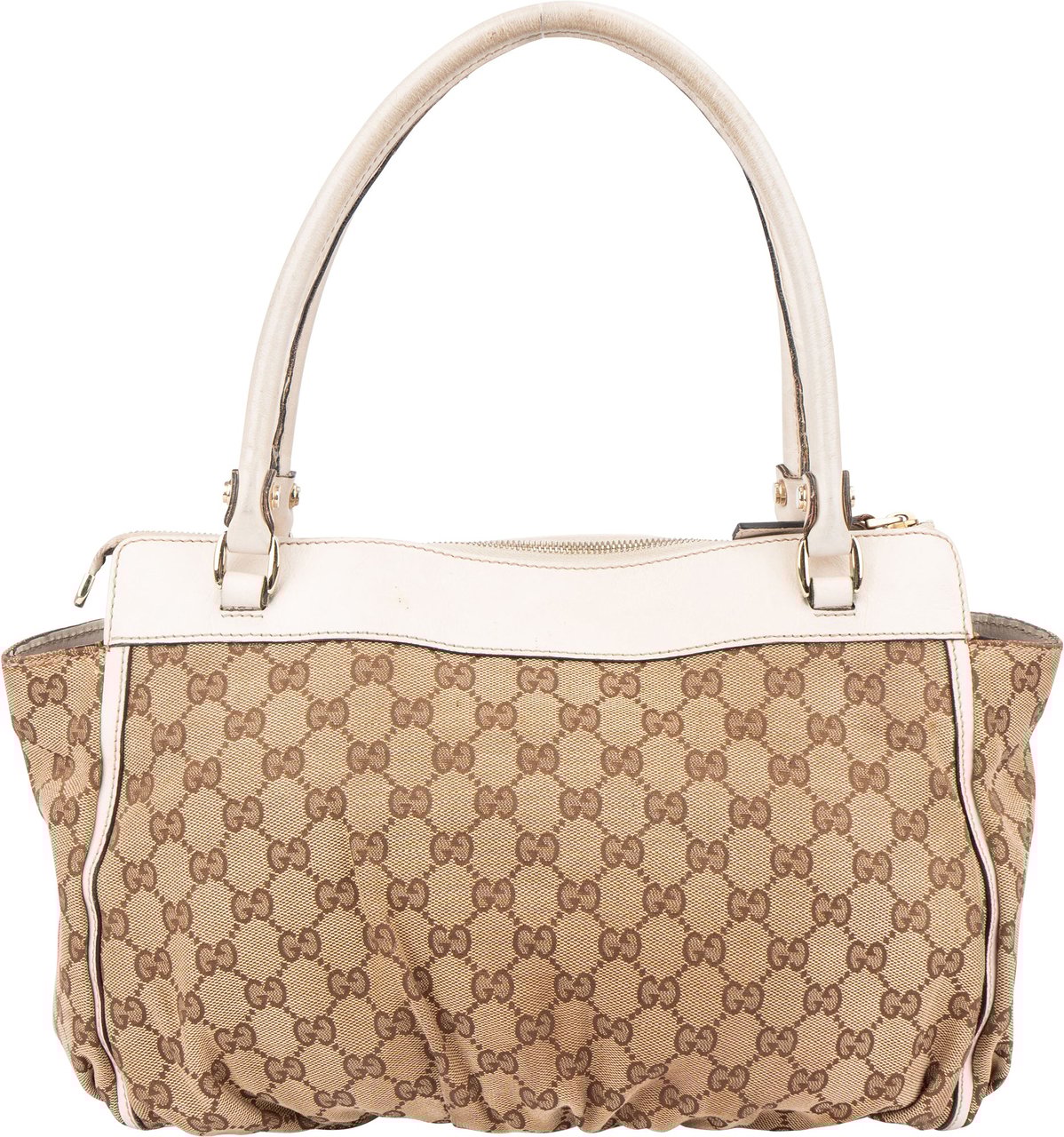 Gucci Gucci GG Monogram Abbey Handbag Bruin