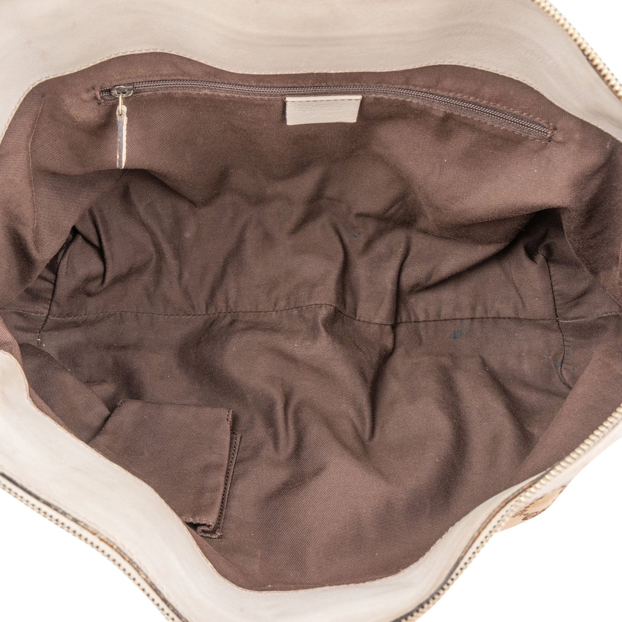 Gucci Gucci GG Monogram Abbey Handbag Bruin