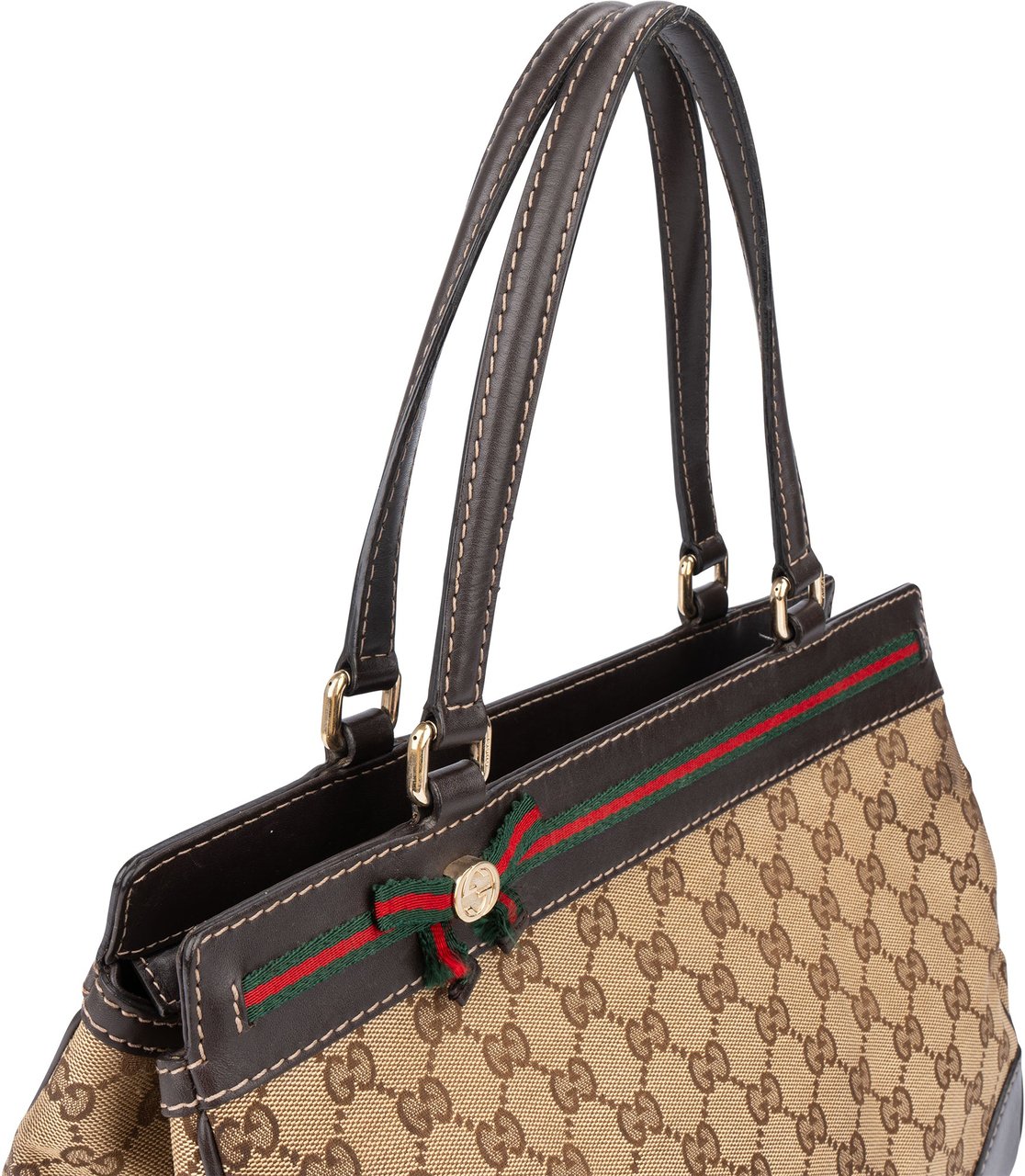 Gucci Gucci GG Monogram Princy Handbag Bruin