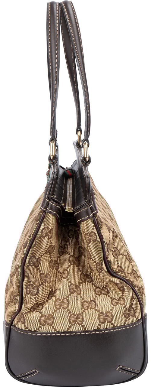 Gucci Gucci GG Monogram Princy Handbag Bruin