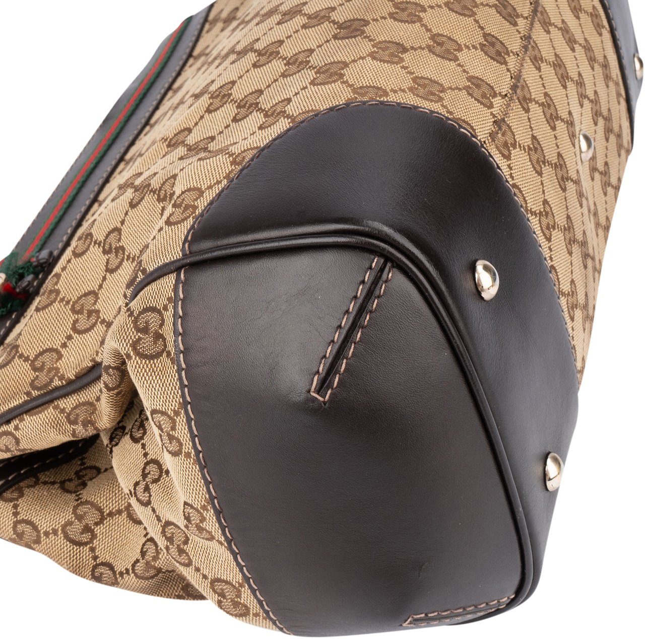 Gucci Gucci GG Monogram Princy Handbag Bruin